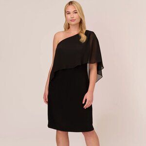 Adrianna Papell Asymetric Cocktail Dress